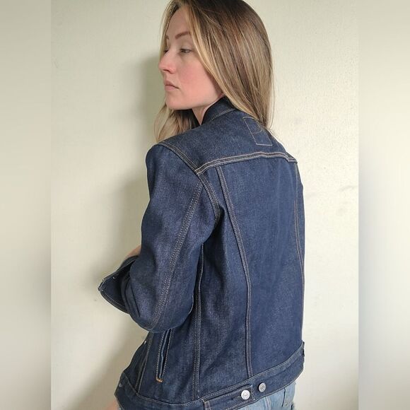 Levi's Dark Blue Denim Jacket - Picture 9 of 9